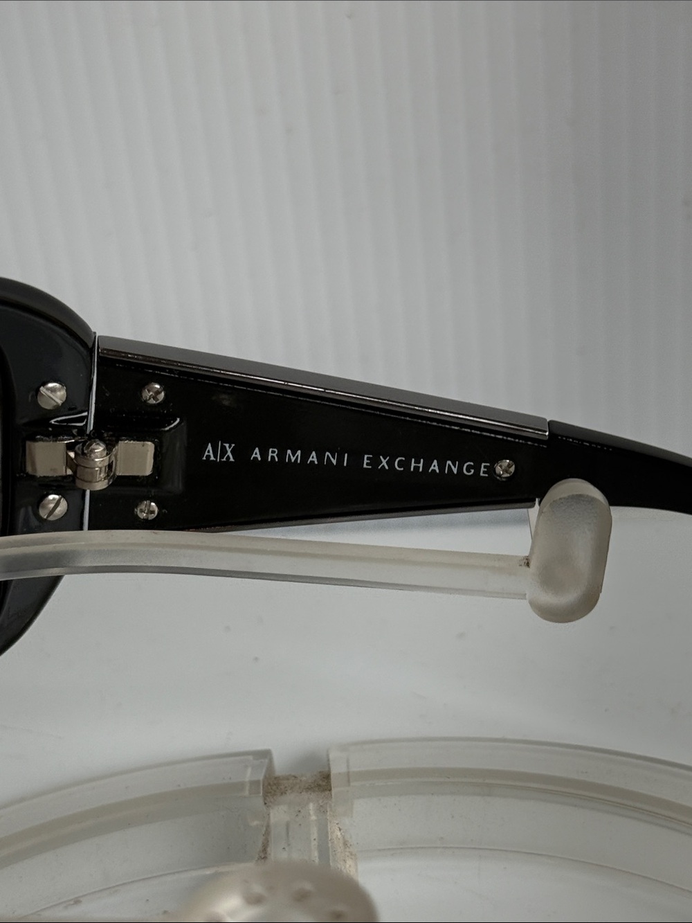 NEW ARMANI EXCHANGE AX050/S Black Sunglasses NEW WITHOUT TAGS - Picture 8 of 9